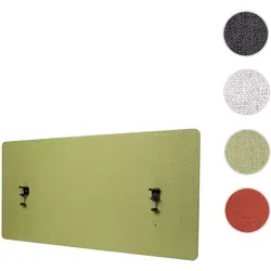 Akustik-Tischtrennwand HWC-G75 - Paravent - Schalldämmend und multifunktional als Sichtschutz sowie Pinnwand, ideal für ruhige Arbeitsumgebungen und mehr Privatsphäre.