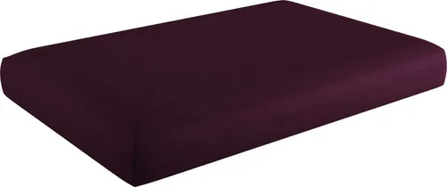 Sunnypillow Palettenkissen 120x80x15cm Violett - Gartenmöbelauflagen für Innen und Außen, mit abnehmbarem Bezug aus strapazierfähigem Polyester und hochwertigem Kaltschaum für optimalen Sitzkomfort.