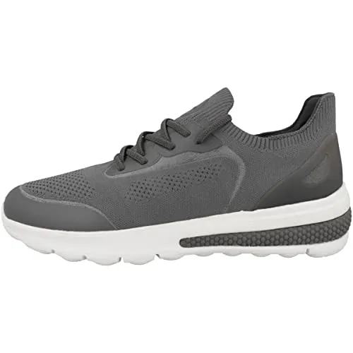 Geox Sneaker Low SPHERICA ACTIF A Herren Grau 45 EU - Moderne Sneaker für Herren mit atmungsaktiver Technologie und hohem Tragekomfort. Ideal für den täglichen Einsatz und sportliche Aktivitäten.