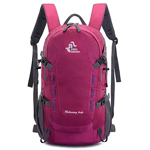 free knight 40L Leichter Tagesrucksack für Radfahren und Wandern (Rose)