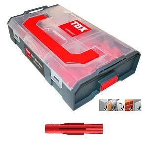 TOX L-BOXX TRI Micro Allround 094900201 Universaldübel-Sortiment, 266-teilig