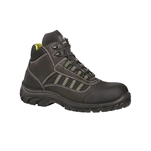 Lemaitre Sicherheitsstiefel S3 Danube - Unisex, Größe 43, Braun - Arbeitskleidung & Uniformen – Wasserabweisender Sicherheitsstiefel aus geöltem Spaltleder mit nichtmetallischer Zehenkappe für höchsten Komfort und Sicherheit in der Bauindustrie und Outdoor-Aktivitäten.