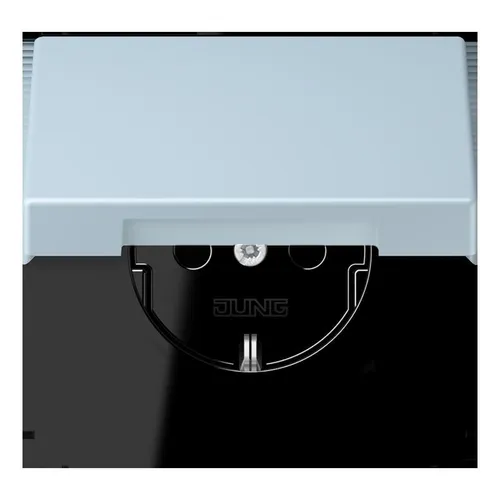 JUNG Steckdose SCHUKO (LC1520BFKIKL208) in schwarz von Jung SCHUKO Steckdosen Abdeckung