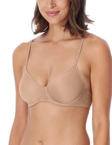 Schiesser Damen BH mit Spacer-Schale - Air, Maple_181128, 80D - Funktionsunterwäsche: Bequemer T-Shirt-BH mit Soft-Spacer-Schale aus recyceltem Material, ideal für den Alltag und sorgt für eine optimale Passform.
