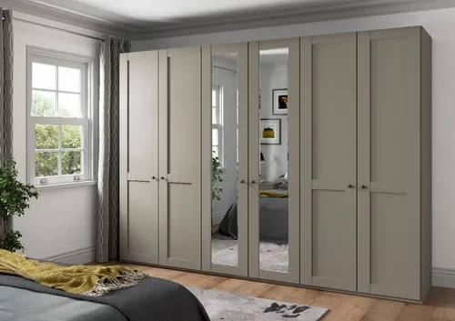 WIEMANN Marlow Kleiderschrank 300 cm in grau von WIEMANN