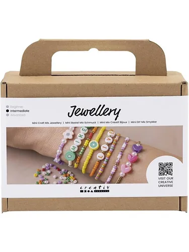 Creativ Company Mini Craft Mix Jewellery - Colourful Bracelets 977616