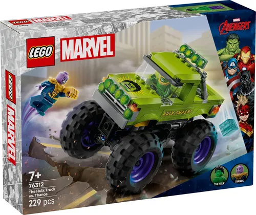 LEGO® Super Heroes 76312 Hulk-Truck vs. Thanos – Konstruktionsspielset