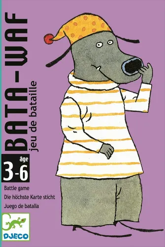 DJECO Kartenspiel für Kinder Bata-Waf von Djeco