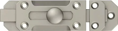 ABUS Schieberiegel SRD70 nickel matt, Schuppentüren 70 mm Neu & Ovp