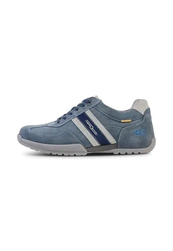 camel active Herren Low-Top Sneaker – Bequeme Freizeitschuhe mit Wechselfußbett - Erleben Sie urbanen und Outdoor-Style mit diesen robusten Halbschuhen aus echtem Leder. Ideal für jeden Anlass, bieten sie Komfort und individuelle Tragbarkeit.