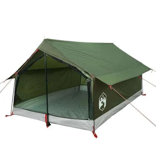 Produktbild vidaXL Campingzelt 2 Personen Olivgrün