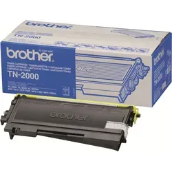 Brother TN-2000 Toner schwarz - Original Laser-Toner für bis zu 2.500 Seiten, umweltfreundlich und für brillante Drucke geeignet