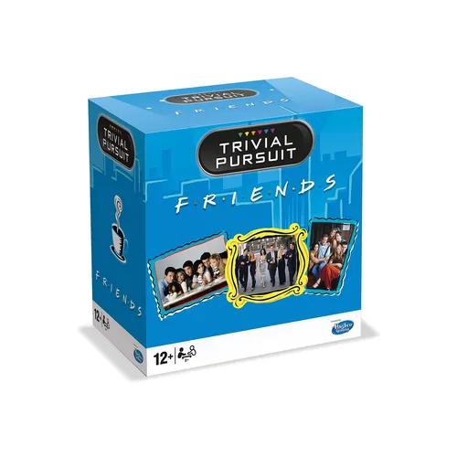 TRIVIAL Pursuit Friends – Reiseformat – Gesellschaftsspiel – französische Versio