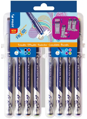 PILOT Fineliner FRIXION Evolutive Set 8er Etui