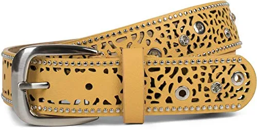 Gürtel Gelb von styleBREAKER