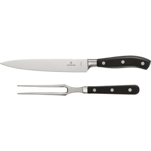 Victorinox Grand Maitre Tranchier-Set 2 tlg. 20 cm - Hochwertige Präzision - Das Victorinox Grand Maitre Tranchier-Set 2 tlg. 20 cm bietet Ihnen exzellente Schneideleistung und Langlebigkeit für die professionelle Küche oder den anspruchsvollen Hobbykoch.