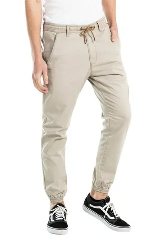 REELL Reflex 2 LW Jogger - Beige - Wanderhosen aus leichtem Material, ideal für Komfort und Bewegungsfreiheit bei Outdoor-Aktivitäten.
