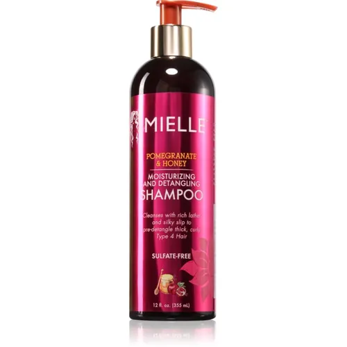Mielle Pomegranate & Honey Feuchtigkeit spendendes Shampoo für welliges und lockiges Haar 355 ml