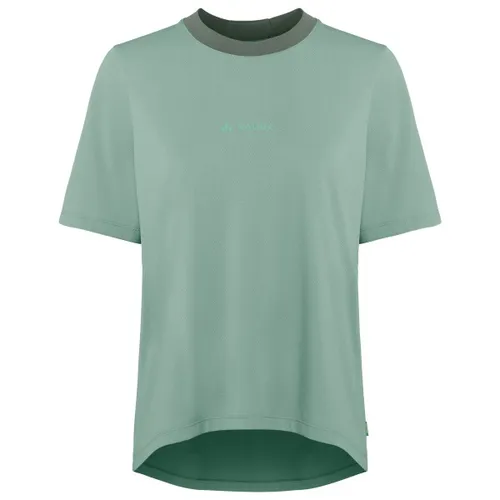 Vaude - Women's Loamer Shirt - Radtrikot Gr 38 türkis - Vielseitiges Bikeshirt in Türkis, Größe 38; perfekt für Mountainbiking und Alltagseinsatz; aus 100% Polyester für hohen Tragekomfort. Entdecken Sie weitere Vaude Produkte bei Bergfreunde.de!