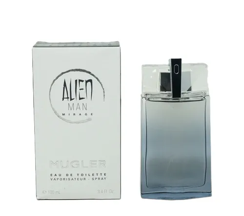 Thierry Mugler Alien Man Mirage Eau de Toilette Spray 100 ml - Herrendüfte mit einzigartigem orientalisch-holzigem Duftprofil, perfekt für selbstbewusste Männer, die einen bleibenden Eindruck hinterlassen möchten.