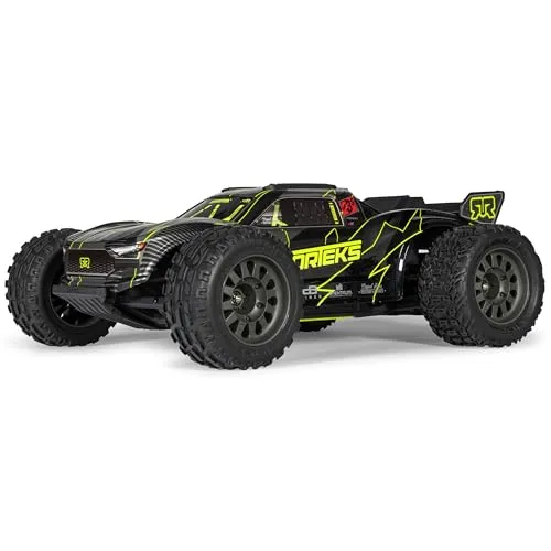 Arrma 1/10 VORTEKS 223S DSC 2WD RTR Brushless Stadium Truck - Gelb - Ferngesteuerte Autos mit Dynamic Stability Control für sicheres Fahren und Geschwindigkeiten bis 80 km/h. Ideal für Einsteiger und Profis, robust und geländetauglich.