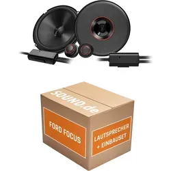 JBL Club3 64C Einbaupaket für Ford Focus (2004-2010)