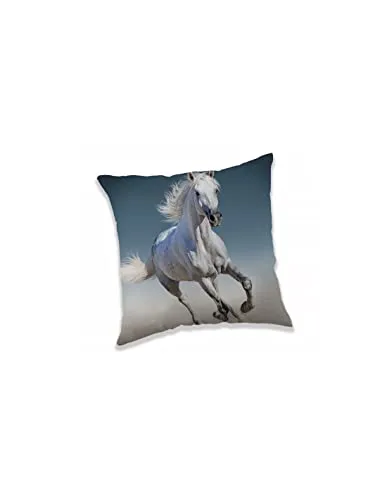 Jerry Fabrics Kissen weißes Pferd