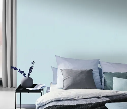 Vliestapete ELLE Decoration Uni blau Glitzer 10171-18 (3,23€/1qm)