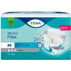 TENA FLEX Plus medium 30 ST - Inkontinenz-Slip - Hochwertige Inkontinenz-Slips mit elastischem Hüftbund für optimalen Sitz und Komfort, ideal für aktive Menschen.