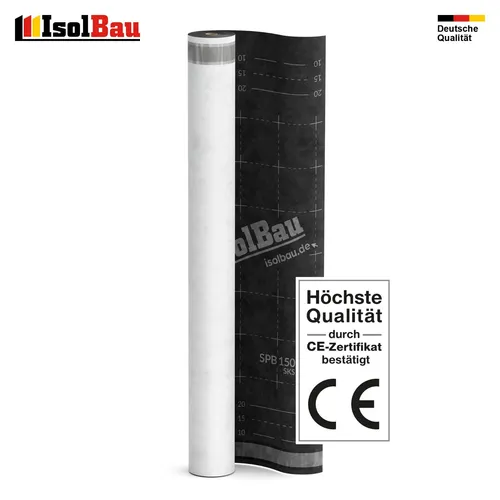 Unterspannbahn Dach 150g/m² Unterdeckbahn 37,5m² Rolle 1,5 x 25m SPB 150SKS