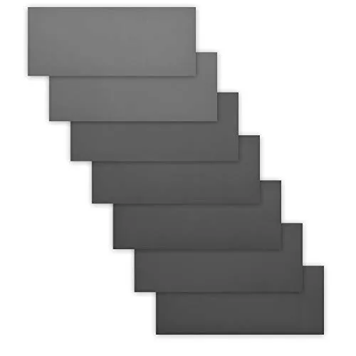 Navaris 42x Hand Schleifpapier Set nass und trocken - 800-3000 Körnung - 93x230mm - wasserfest - Nassschleifpapier Schleifpapier Holz Metall Keramik Stein - Sand Paper