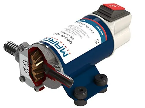 Marco 16400812 wendbar selbstansaugende Pumpe mit Helical Bronze Getriebe, Set von 12