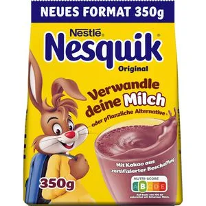 Nesquik Kakao Getränkepulver, 350g – Intensiver Schokoladengenuss