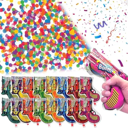 Pcs Konfettikanone Biologisch Abbaubar Konfetti Kanone Konfettipistole Party Confetti Kanone Konfetti Geburtstag Glitzer Papier Konfettibombe FüR Karneval, Geburtstage, Hochzeiten, Weihnachten 16