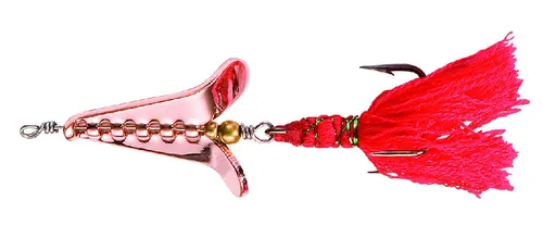 Produktbild JENZI Phantom-F CROSS Spinner Farbe Kupfer 11,5 g - Hechtspinner