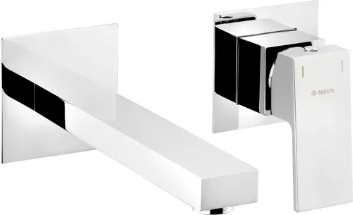 Waschtischarmatur für Unterputz Wasserhahn Wandmontage Mischbatterie Einhebel