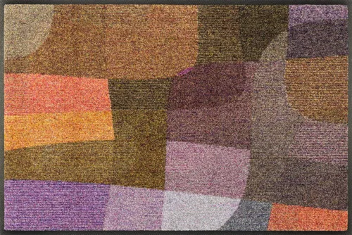 wash+dry Fußmatte Future Mind 50x75cm – Bunte, waschbare Fußmatte für innen und außen - Fußmatte, robust und rutschfest, ideal für Allergiker und Tierbesitzer, bis 60°C waschbar, sorgt für perfekte Hygiene und modische Akzente in jedem Raum.