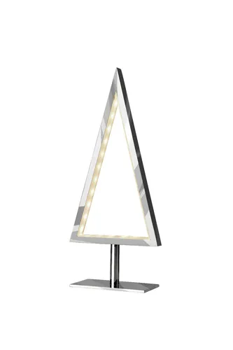 LED Tischlampe Pine-S 28cm Chrom