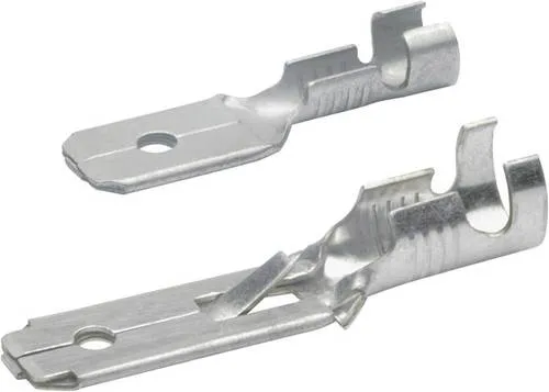 Produktbild Klauke 2230 Flachstecker Steckbreite: 6.30mm Steckdicke: 0.80mm Unisoliert Messing