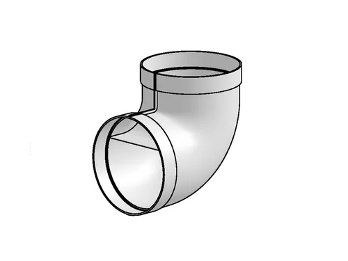 Berbel Rundrohr System 125 - 90°-Bogen