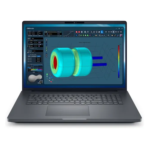 DELL Pro Max 18 Plus MB18250 - Mobiler Arbeitsplatz mit Intel Core Ultra 7 - Mobiler Arbeitsplatz DELL Pro Max 18 Plus MB18250: 45,7 cm (18