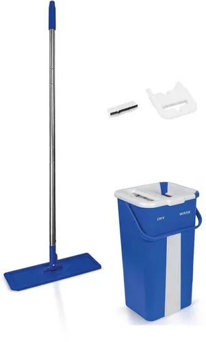 Mediashop Livington Touchless Mop – Bückenfreier Bodenwischer Set