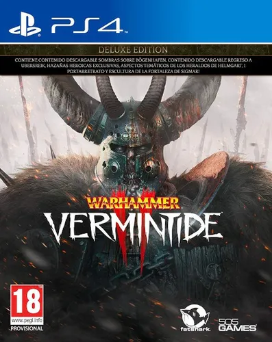 Warhammer Vermintide II Deluxe Edition für PS4 - Actionreiche Koop-Action für PlayStation 4, mit 3 Jahren Herstellergarantie und ohne Regionalsperre – perfekt für Fans von Warhammer!