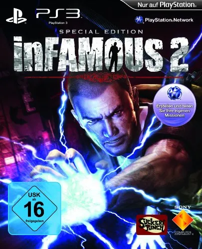 InFamous 2 - Special Edition - Action-Adventure Spiel, inklusive exklusiver Inhalte und aufregenden Missionen für ein intensives Spielerlebnis.
