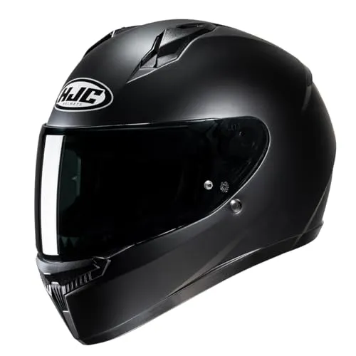 HJC C10 Integralhelm Motorrad schwarz matt, XXXS in schwarz von HJC Helmets