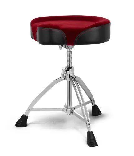 Mapex T865SER Drumhocker Sattelsitz, Stoff rot