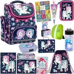 Schulranzen Einhorn Unicorn 15er SET