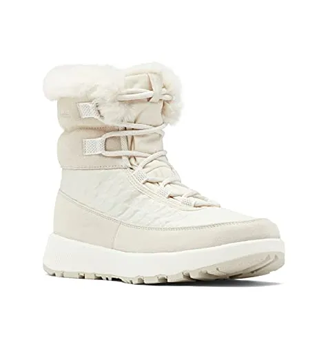 Columbia SLOPESIDE PEAK LUXE Damen-Winterstiefel - Wanderschuhe mit Omni-Grip Traktionsgummi und Omni-Heat Infinity Futter für warmen Komfort und optimale Dämpfung, ideal für winterliche Abenteuer.