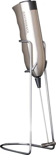 Gastroback 42219 Latte Max Milchaufschäumer - Kabelloser, ergonomischer Milchschäumer für perfekten Milchschaum in Sekundenschnelle