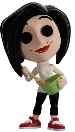 Coraline Vinylfigur Andere Mutter 13 cm - Detailgetreue Coraline Vinylfigur der Anderen Mutter in 13 cm Höhe. Ideal für Sammler und Fans des Films – ein echter Hingucker für jedes Regal.